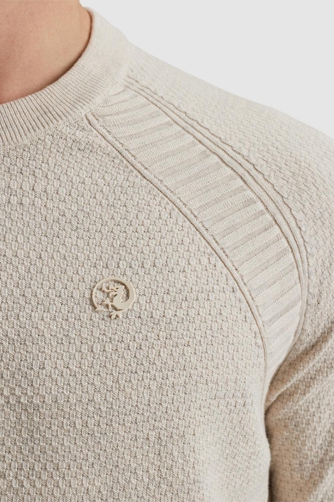 Cast Iron crewneck cotton heather plated ble